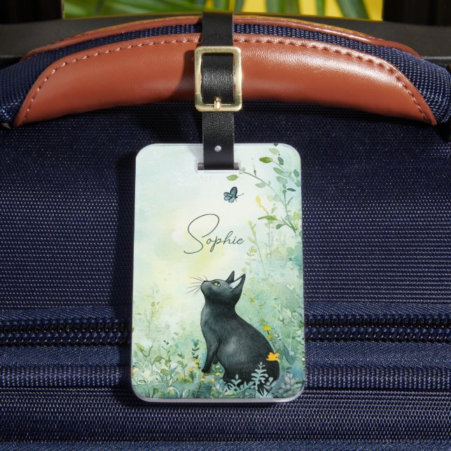 Cat Luggage Tags (Front Insitu 2)
