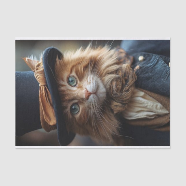 Cat Lyfe5 Tissue Paper (Front)