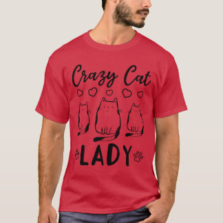 Cat Mama Cute Cat Lover Cat Owner Crazy Cat Lady T-Shirt