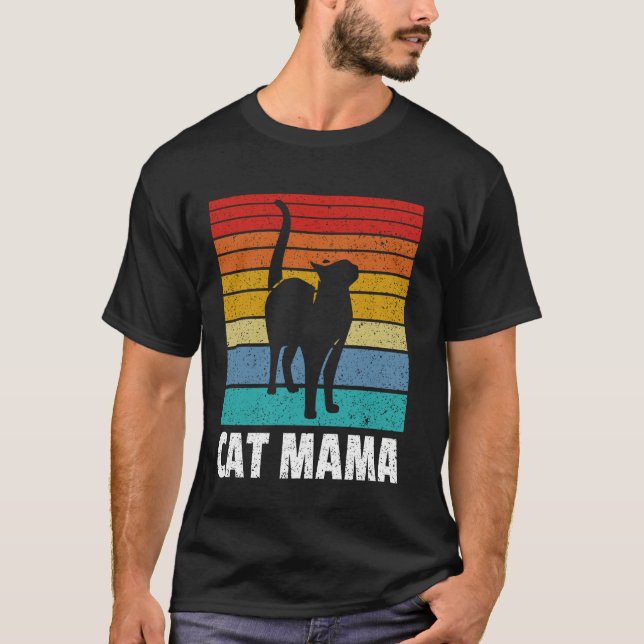 Cat Mama T-Shirt (Front)