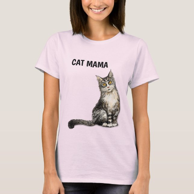 CAT MAMA T-Shirt (Front)