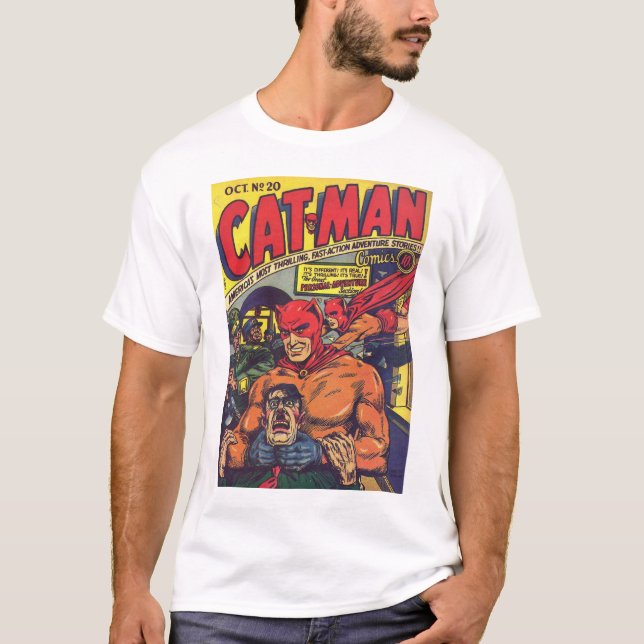 Cat-Man Comics #20 T-shirt (Front)