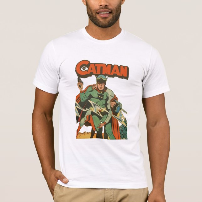 Cat-Man Comics Cover T-Shirt (Front)