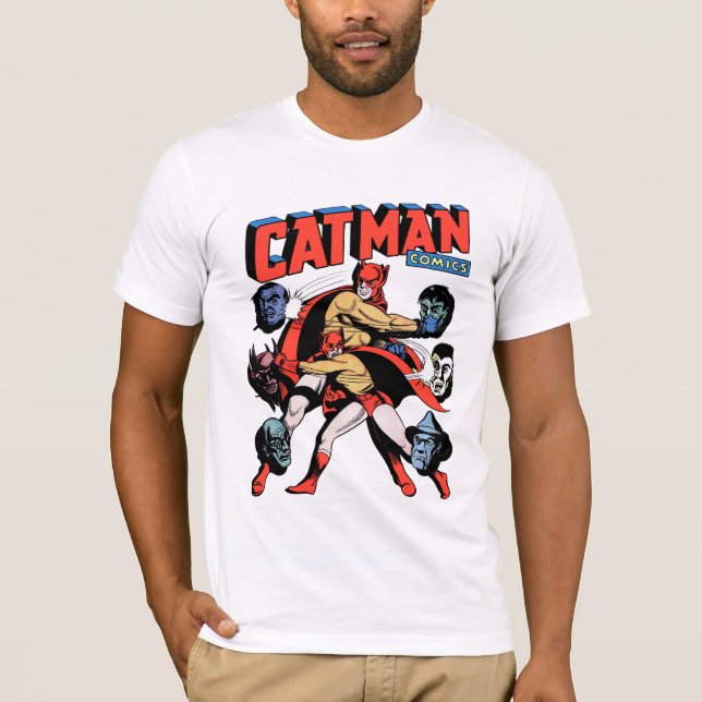Cat-Man Comics: November 1944 T-Shirt (Front)