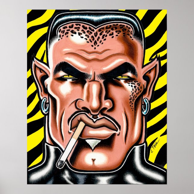Cat-Man from the Moon Poster (Front)