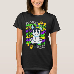 Cat Mardi Gras Headband Mardi Gras Accessories Dec T-Shirt