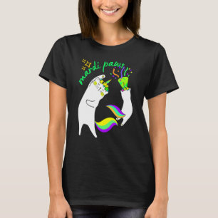 Cat Mardi Gras party animals love celebrations car T-Shirt