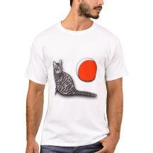 Cat Meets the Full Moon