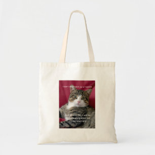 Cat Meme Tote Bag