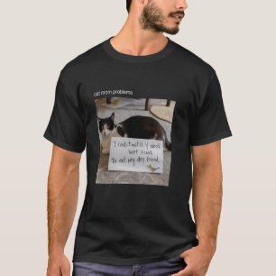 Cat Meme Tshirt Silly Cat Funny Kitty Meow Hiss Ki