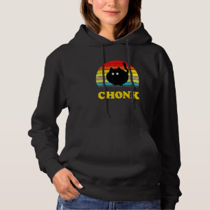 Cat Meme Vintage Chonk Cat Hoodie