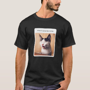 Cat Meme When I'm At Flea Market T-Shirt