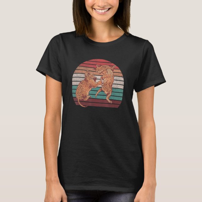 Cat Memes Chonk Cat Evolutions Animal T-Shirt (Front)