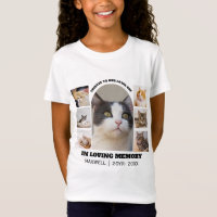 Cat Memorial 7 Photo Collage Pet Tribute Template