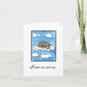 Cat Memorial, Sympathy Card