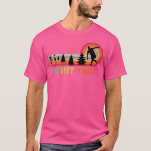 Cat Men'S Disc Golf Frisbee Funny Golfer I'D Hit T T-Shirt