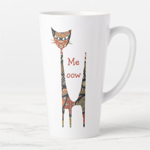 Cat Meow Latte Mug