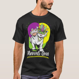 Cat  Meowdi Gras  Mardi Gras New Orleans Carnival T-Shirt