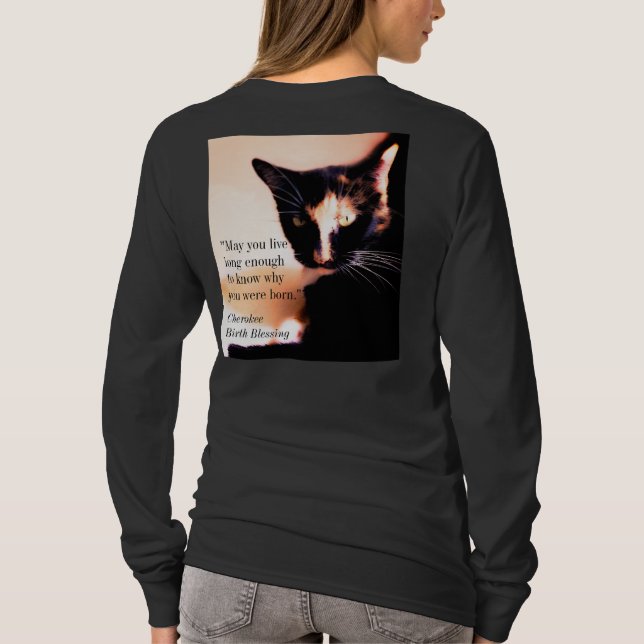 Cat Messenger T-Shirt (Back)