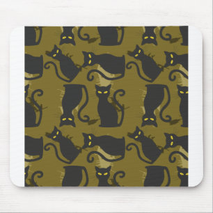 Cat Metallizer Factory Deco Template Tube Art Mouse Pad