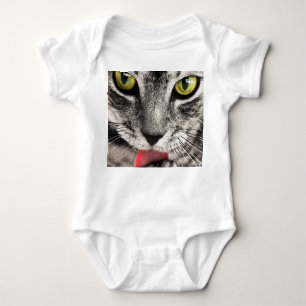 Cat Miau Baby Bodysuit
