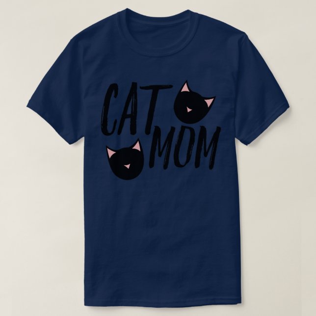 Cat Mom15 T-Shirt (Design Front)