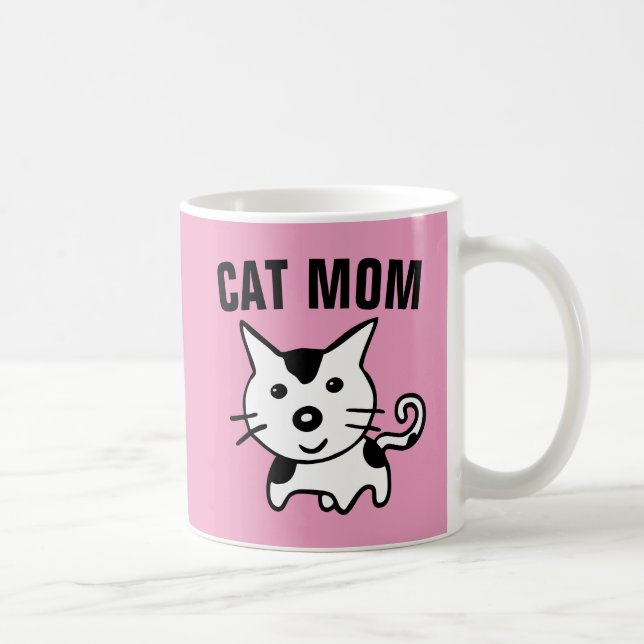 CAT MOM COFFEE MUGS (Right)