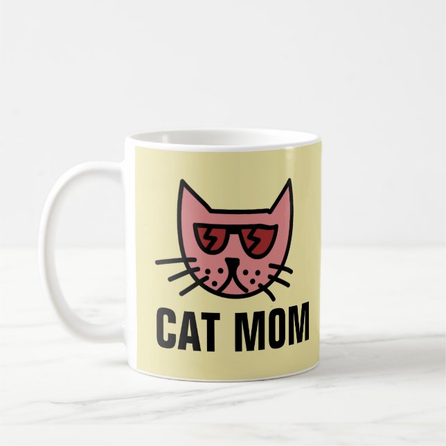 CAT MOM Coffee mugs (Left)