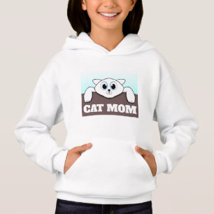 CAT MOM Cute Girls T-shirts