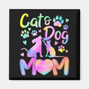 Cat mom dog mom girl women mother's day pet lover magnet