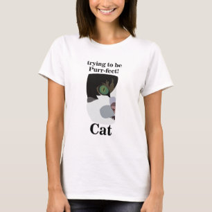 Cat Mom Funny T-Shirt