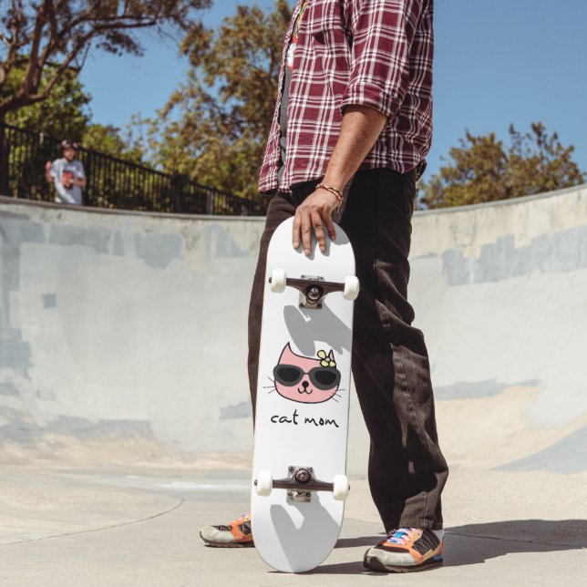 CAT MOM GIRLS SKATEBOARD DECK (Outdoor 2)