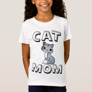 CAT MOM, Girls T-Shirts