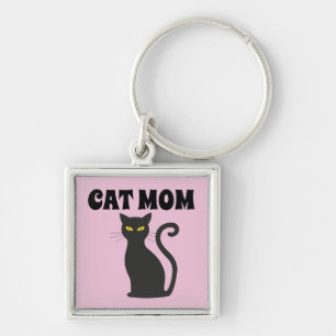 CAT MOM KEY CHAIN