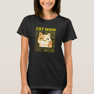 Cat Mom  kitty kitten pPet for Women T-Shirt