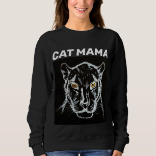 CAT MOM MAMA BLACK PANTHER T-SHIRTS