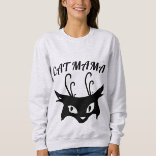 CAT MOM MAMA RETRO T-SHIRTS