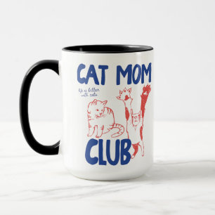 Cat Mom mug, Cat Mama , Comfort Colors Mug