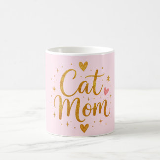 Cat Mom Mug. Coffee Mug