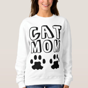 CAT MOM PAW PRINTS T-shirts