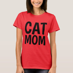 CAT MOM pink T-shirts & sweatshirts