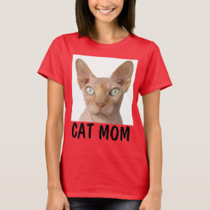 CAT MOM SPHYNX t-shirts