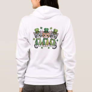 Cat Mom St. Patricks Day Design-47474 Hoodie