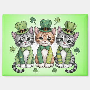 Cat Mom St. Patricks Day Design-47474 Hoodie Magnet