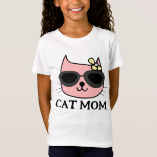 CAT MOM T-SHIRT GIRLS T-SHIRTS