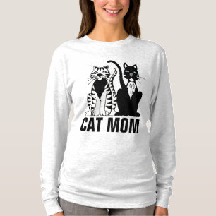 CAT MOM T-SHIRTS