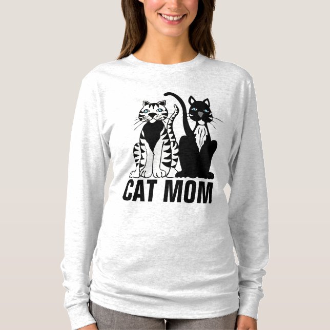 CAT MOM T-SHIRTS (Front)