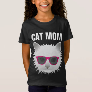 CAT MOM T-Shirts Cat wearing Sunglasses
