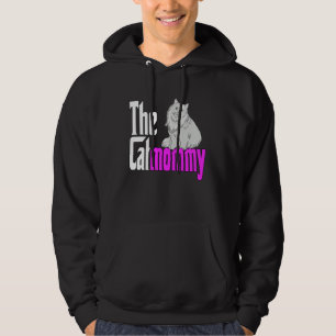 Cat Mom The Catmother Crazy Cat Mother Kitty Mommy Hoodie