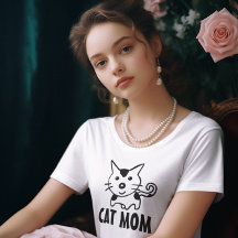 CAT MOM TSHIRTS